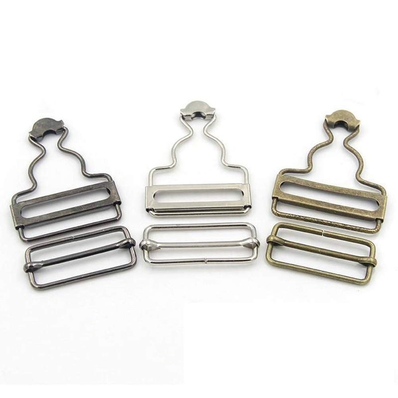SUPVOX 4pcs Overall Buckles Suspenders Replacement Buckle with Rectangle Buckle