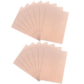FOROREH 15 Pcs Single Sided Copper Clad Laminate PCB Circuit Board Plate Circuit Board 7 x 10 cm