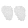 FOMIYES 1pair Transparent Gel Front Insole Cushions for Shoes Non-slip