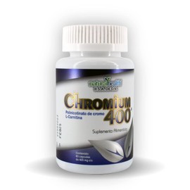 NATURAL HEALTH Naturalhealth Chromium 400 Con L-Carnitina - 60 Capsulas