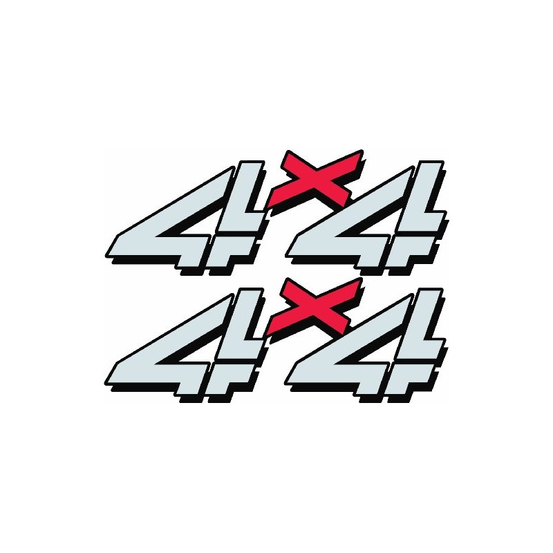 Vinylmark LLC 4x4 Decals - 1998 to 2007 Fits Chevy