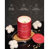 M&SENSE Baked Apple Scented Candles Large, Natural Soy Candles 21.2oz