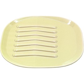 Alta Saraet AR0604493 Bread Plate, 8.3 x 7.1 x 0.7 inches (21 x 18 x 1.7 cm), Yellow