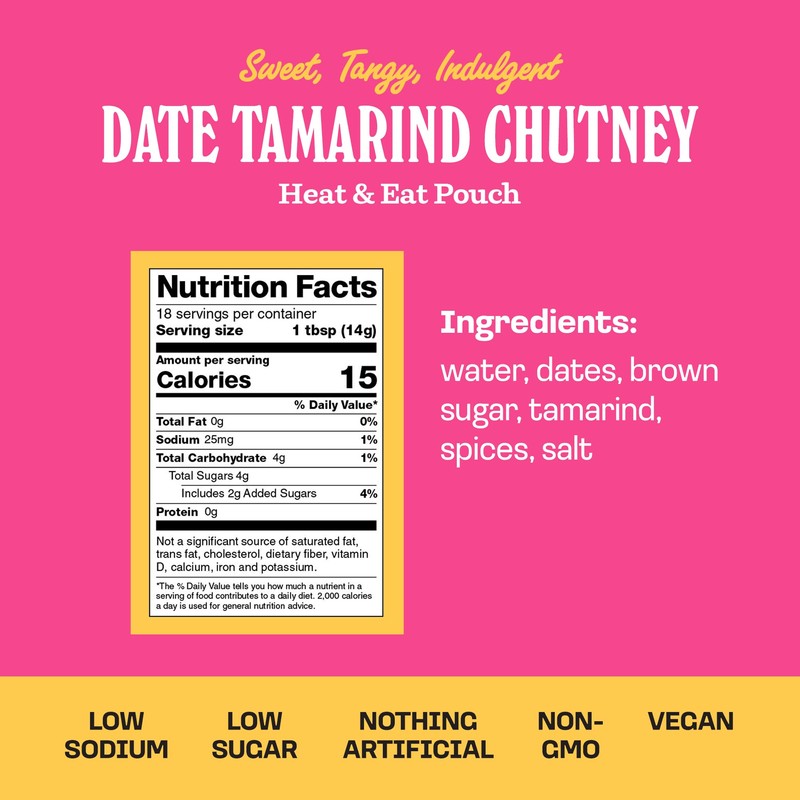 Brooklyn Delhi - Date Tamarind Chutney - Made with Sweet