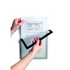 Durable Magnetic DURAFRAME Document Sign Holder, Half Letter-Size 5-1/2" x