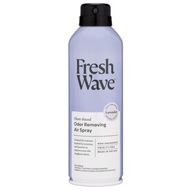 Fresh Wave Lavender Odor Eliminator Spray & Air Freshener,  oz. | Non-Aerosol, Fine Mist | Odor Absorbers | Safer Odor Relief | Natural Plant-Based Odor Eliminator | For Furniture, Fabrics & Trash