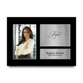 HWC Trading A4 Meghan Markle Suits Gifts Printed Signed Autograph Picture for TV Show Fans