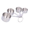 4PCS/Set Stainless Steel Measuring Cup Kitchen Measuring Spoon with Scale