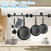 boshangjia Pot Pan Rack Wall Mounted Set of 2, 21"