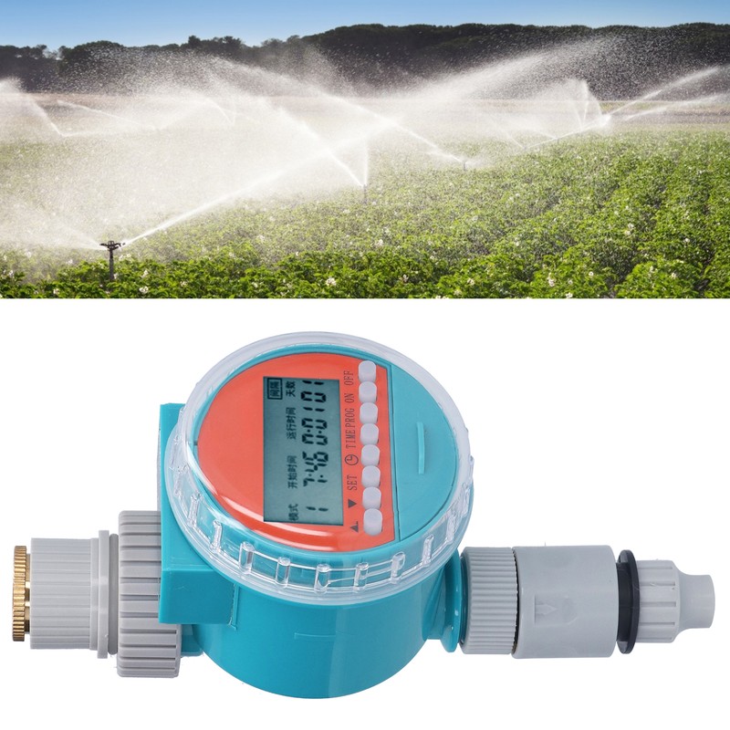 G1‑1/4 LCD Water Timer Automatic Spraying Watering Sprinkler Timer with