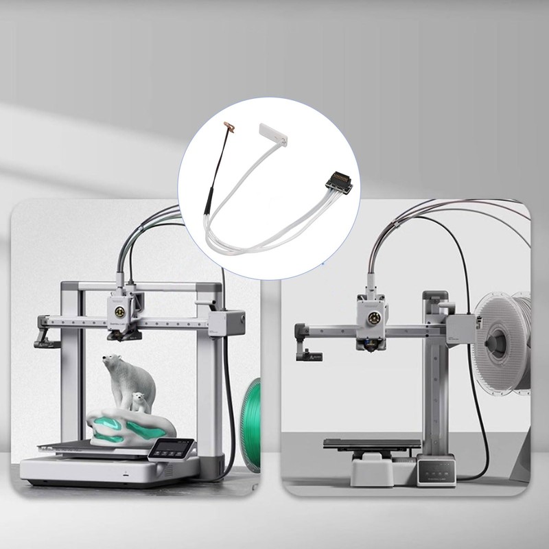 Thermistor and Ceramic Heater 3D Printer 24V 80W Ceramic Heating