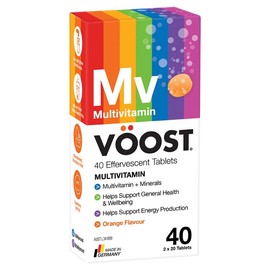 Voost Multivitamin Effervescent Tab - Orange X 40