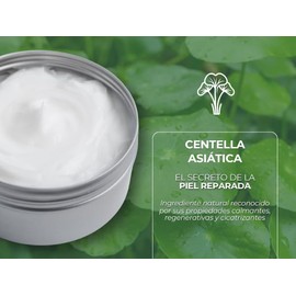 Crema de Centella Asitica con Colgeno Vegano y cido Hialurnico 200g
