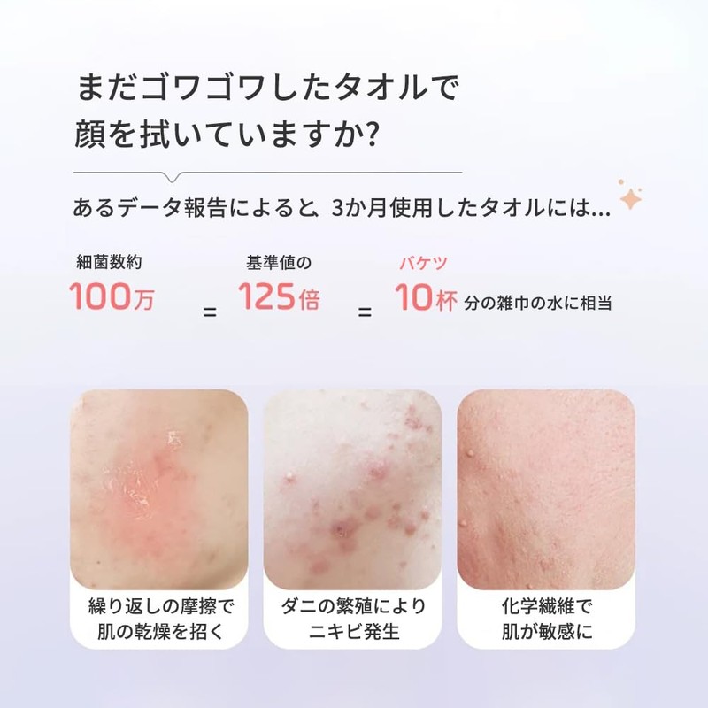 Allurio Disposable Facial Towel