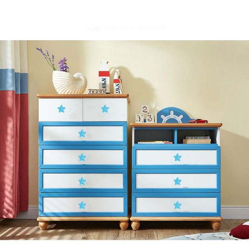 Joyindecor Ceramic Starfish Drawer Pulls Handles for Nursery Dresser Cupboard