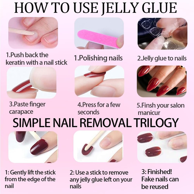 Hrnsnails Valentines Day Nails - Valentines Press On Nails Short