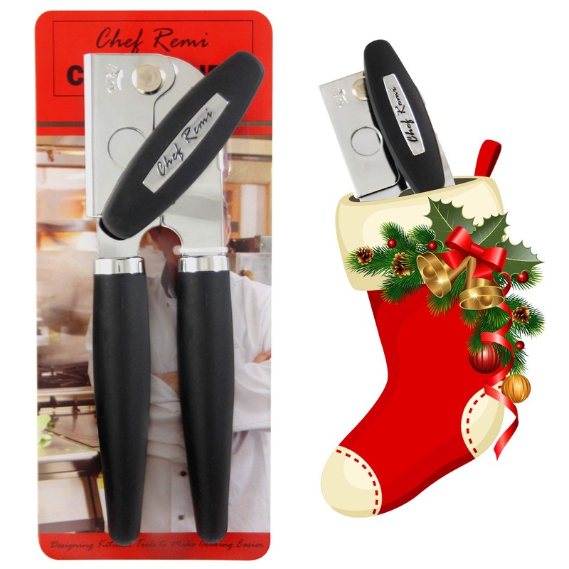 Chef Remi Tin Opener | Durable Can Opener with Non