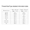 sourcing map 304 Stainless Steel Hose Barb Fitting Coupler, 10mm