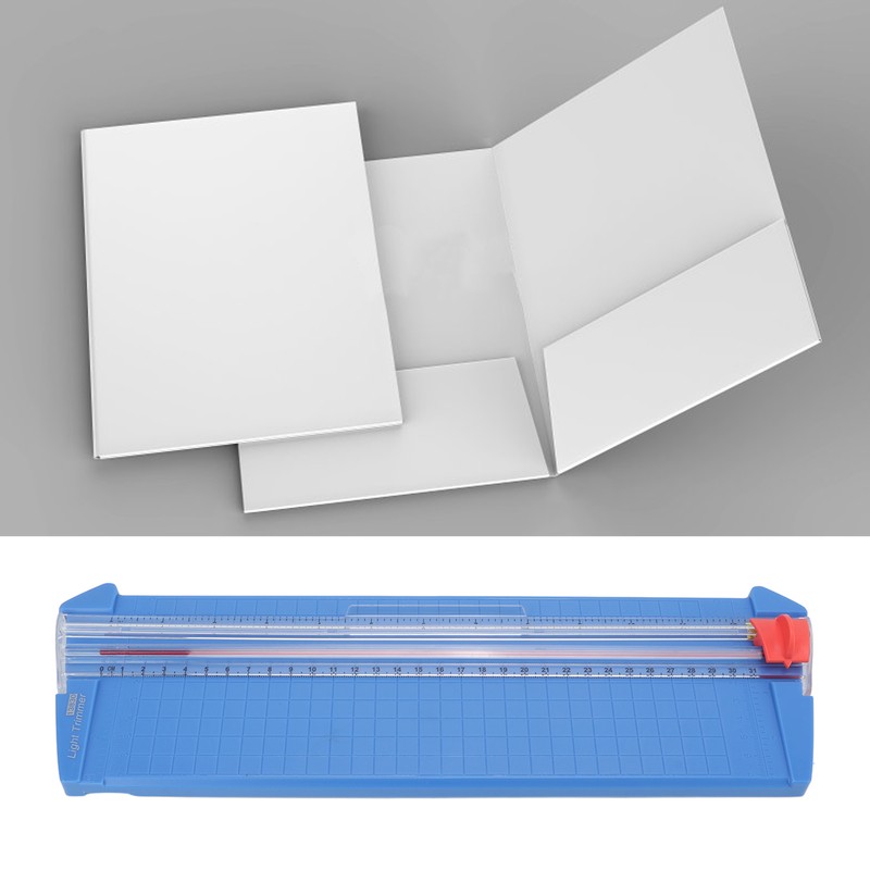 Small Paper Cutter Accurate Scale Metric Imperial System Lightweight Durable