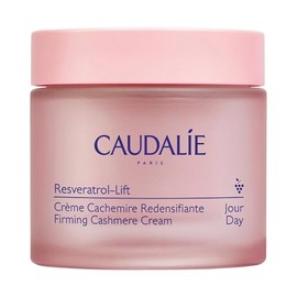 Caudalie Resveratrol-Lift Crema Cachemira– 50 mL | Crema antiarrugas reafirmante con Colágeno Vegano, Resveratrol y Ácido Hialurónico, redensifica y alisa, todo tipo de piel