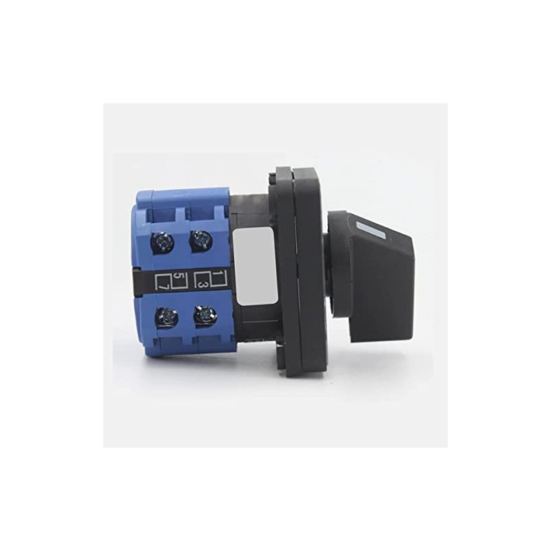 TOP-VIGOR Universal Rotary Cam Selector,Changeover Switch,Changeover Selector Switch LW26-20 6E1111/2