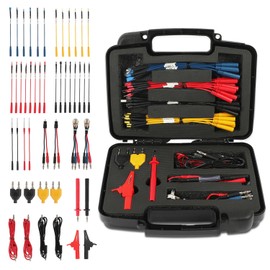 48PCS Automotive Circuit Test Leads Kit Electrical Breakout Leads Automotive Kit Multi Function Auto Diagnostic Tools Multimeter Test Leads Kit
