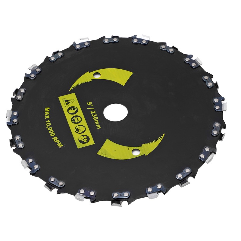 Right Angle Chain Disc Alloy Steel Blade Chainsaw Wheel Disc