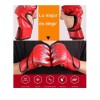 Dolores Guantes Entrenamiento Medio Dedo Kickboxing Box Fighter Muay