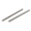 Sourcingmap M6 x 100mm 304 Stainless Steel Fully Male Threaded