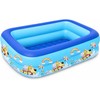Sunshine Smile Piscina Hinchable para niños, 120 x 85 cm,