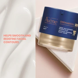 Eau Thermale Avène Dermabsolu NIGHT Face Cream. With Niacinamide & Pro-Ceramides to Redensify, Plump and Brighten the skin, 40mL