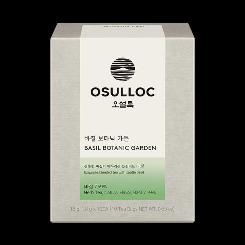 Osulloc [오설록]바질 보타닉 가든 10입 (원산지:상세설명참조) [Osulloc] Basil Botanic Garden