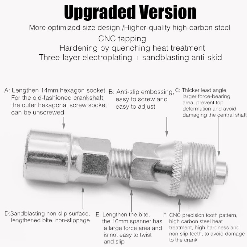 Mountain Bike MTB Repair Tool Kit, Bottom Bracket Remover Bike