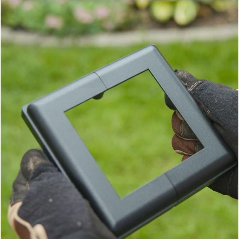 Nuvo Iron ADPBS6 Aluminum 6X6 Post Skirt Base, 1 Count