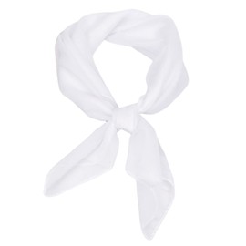 FAIRYGATE Chiffon Kopftuch Damen Sommer Damen Bandana Seidentuch Kopftuch Hijab Tuch Quadrates Bedrucktes DA2911