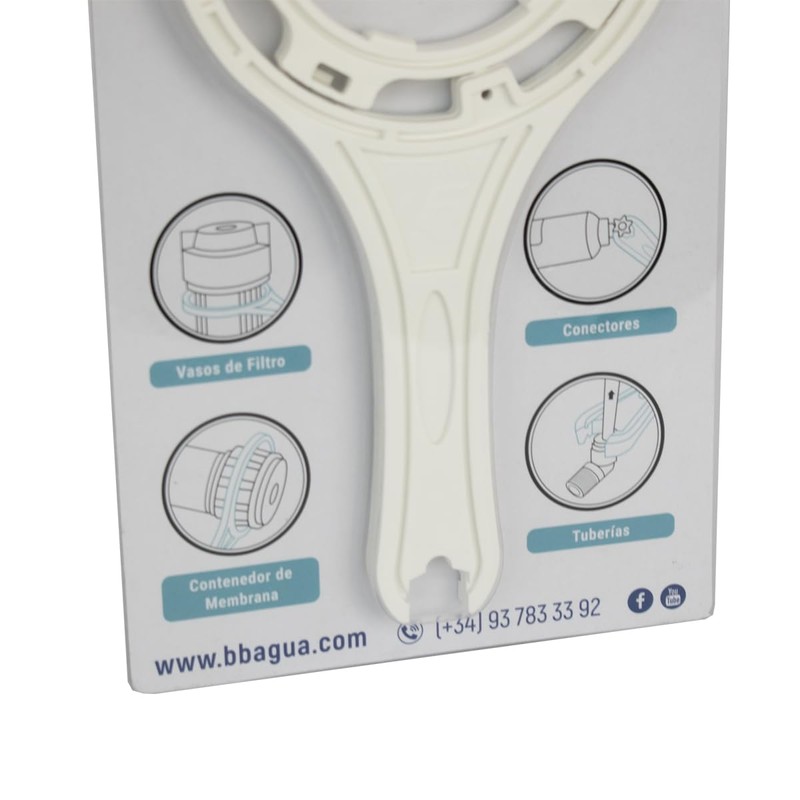Bbagua Reverse Osmosis Device Filter and Membrane Wrench - 2
