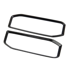 Fewshaw Carbon Fiber Front Seat Adjustment Button Panel Trim Accessories for Toyota Tundra 2022-2026 Sequoia 2023-2026(Outer Frame)