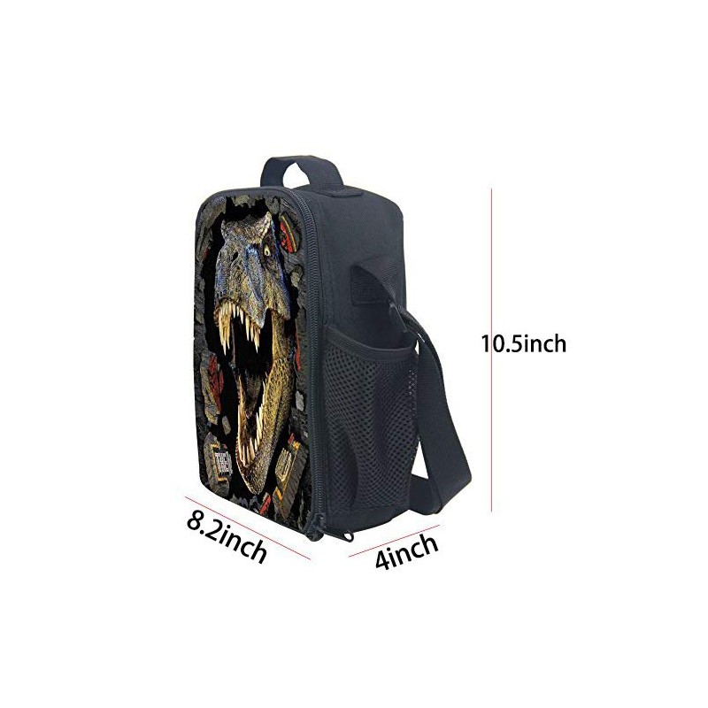 CARBEEN 3D Animal Dinosaur Insulated Lunch Box Cooler Bag (Dinosaur)