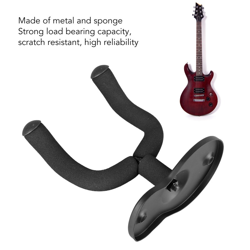 Guitar Hanger Metal Sponge Strong Load Bearing Universal Ukulele Guitar