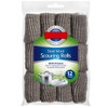 Zale Yardley Steel Wool Scouring Roller Pack of 12, Scrubbing