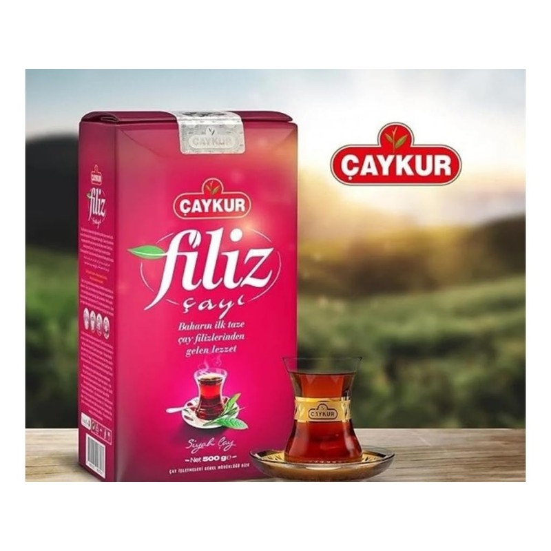ÇAYKUR Filiz Black Tea, First Harvest Golden Tips, Loose Leaf