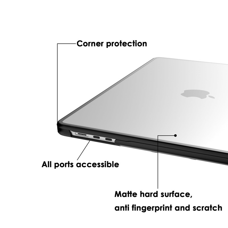 eleger Shatterproof Case Compatible with MacBook Air 15 Inch M5