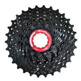 Sunrace RZ800 12 Speed Road Bike Cassette 11-30T, Black, SR3019