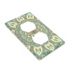 Mandala Boho Outlet Covers Wall Plate Duplex Decorative 1-Gang Electric