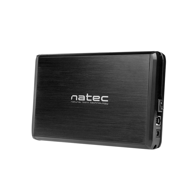 Natec Genesis nkz-0448 HDD Enclosure 3.5 "Black HDD/SSD Enclosure –