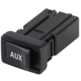 EVRBUL Adaptador auxiliar de entrada de puerto auxiliar compatible con Toyota Camry 2007-2011 Highlander 2010-2013 Matrix 2009-2014 Venza 2009-2013 Reemplazo # 86190-02020