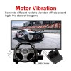 DOYO Pro Universal Vibration Gaming Steering Wheel with Pedals 270°