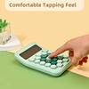 Valtiner Cute Calculators Desktop, 12 Digit Basic Calculator with Hexagonal