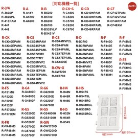 RJK-30 Water Filter Hitachi Refrigerator with Automatic Ice Making Function (Tested in Japan) R-HW54R R-V38RV Ice Maker Filter R-HWS47N Automatic Ice Maker Water Filter RJK-30-100 R-V32NV Ice Making