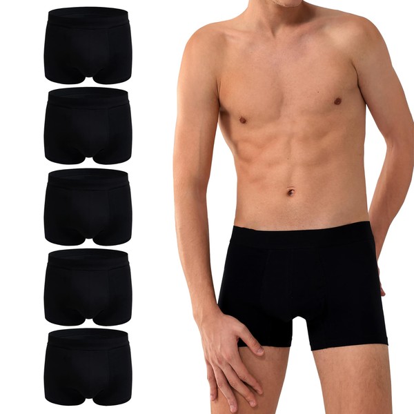 Battewa Incontinence for Men Washable, Leak Proof Underwear Briefs,Wide Band